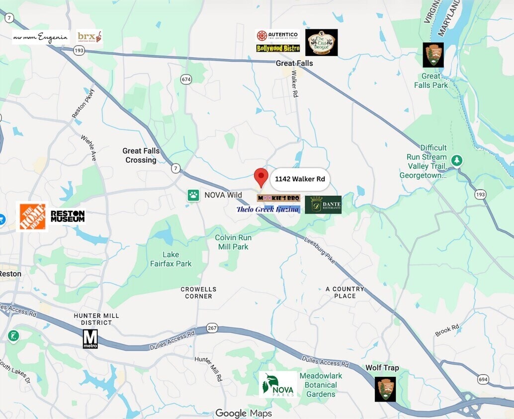 1142-1148 Walker Rd, Great Falls, VA à louer Photo intérieure- Image 1 de 1