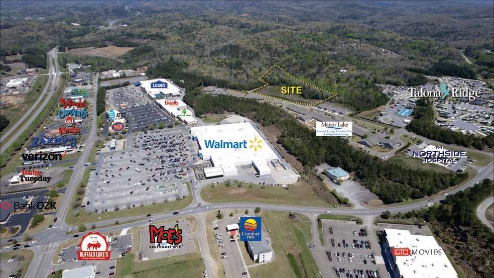 0 Highland ridge Road, Ellijay, GA for sale - Aerial - Image 1 of 3