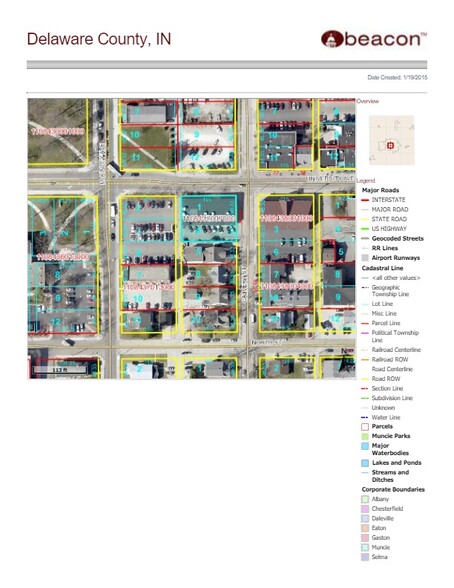 1801 W University Ave, Muncie, IN à louer - Plan de site - Image 2 de 2