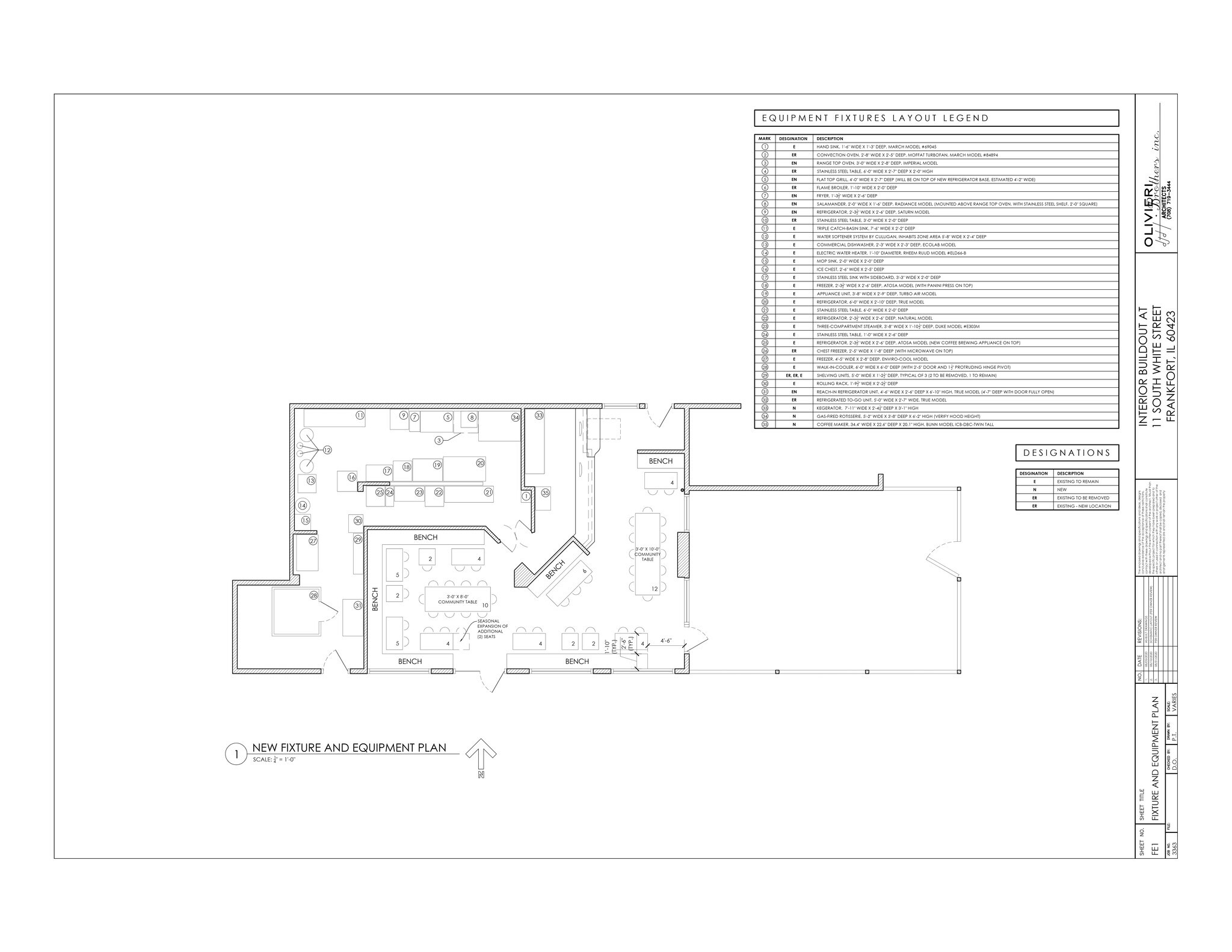 11 S White St, Frankfort, IL for lease Site Plan- Image 1 of 8