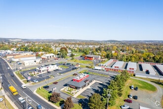 1111 E Philadelphia Ave, Gilbertsville, PA - Aérien Vue de la carte