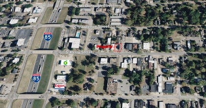 847 S Perry St, Montgomery, AL - Aerial  map view