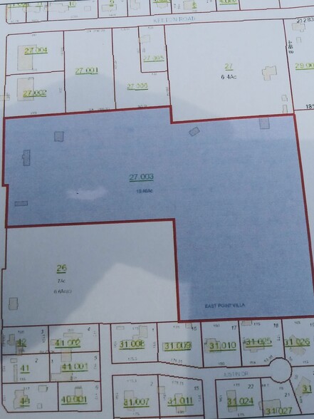 0 East Limestone Road, Athens, AL à vendre - Plan de site - Image 2 de 3