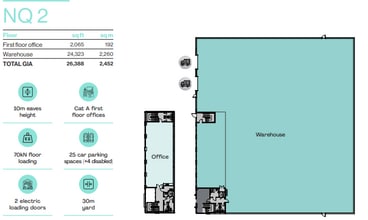 Northern Way, Bury St Edmunds à louer Plan d’étage- Image 1 de 1