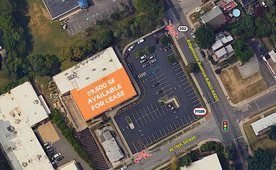1500 Edgmont Ave, Chester, PA à louer - Aérien - Image 2 de 6