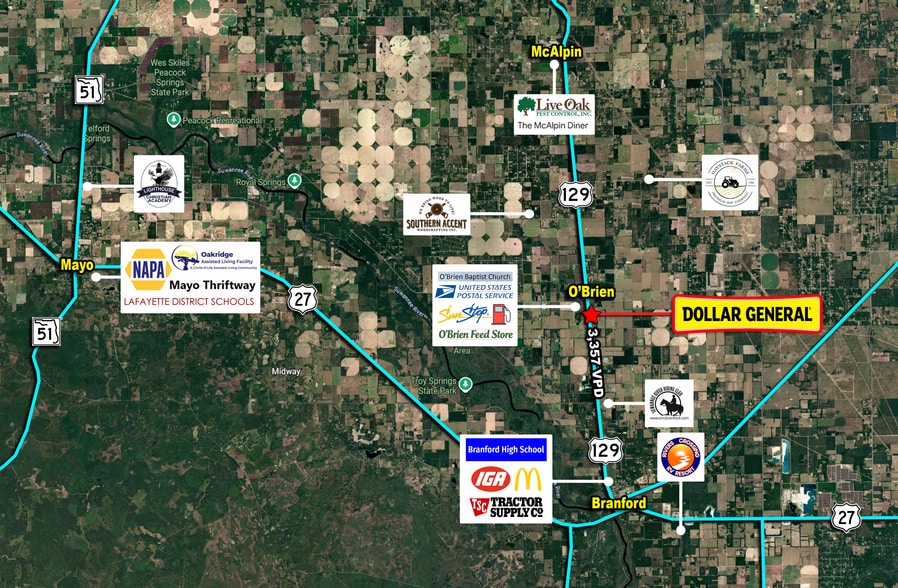 22804 US Highway 129, O Brien, FL for sale - Building Photo - Image 3 of 5
