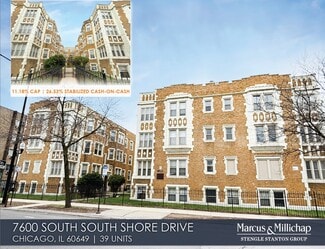 Plus de détails pour 7600-14 S South Shore Dr, Chicago, IL - Multi-résidentiel à vendre