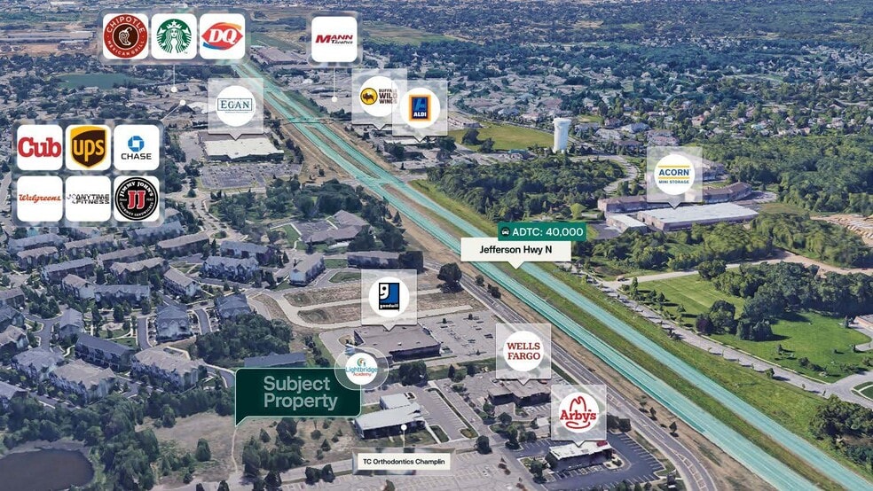 11930 Business Park Blvd N, Champlin, MN à vendre - Photo du bâtiment - Image 2 de 3