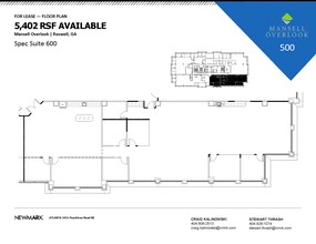 200 Mansell Ct E, Roswell, GA for lease Floor Plan- Image 1 of 12