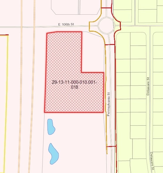 10585 N Meridian St, Indianapolis, IN for lease - Plat Map - Image 2 of 5