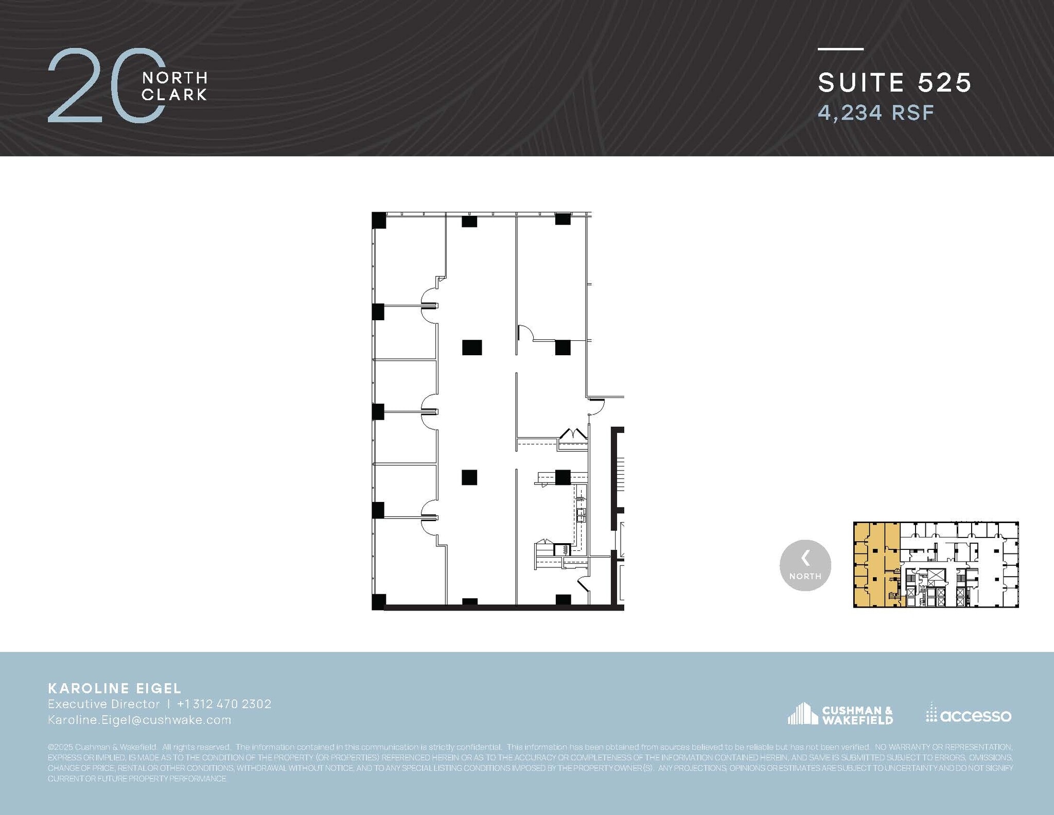 20 N Clark St, Chicago, IL for lease Floor Plan- Image 1 of 1