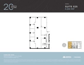 20 N Clark St, Chicago, IL for lease Floor Plan- Image 1 of 1