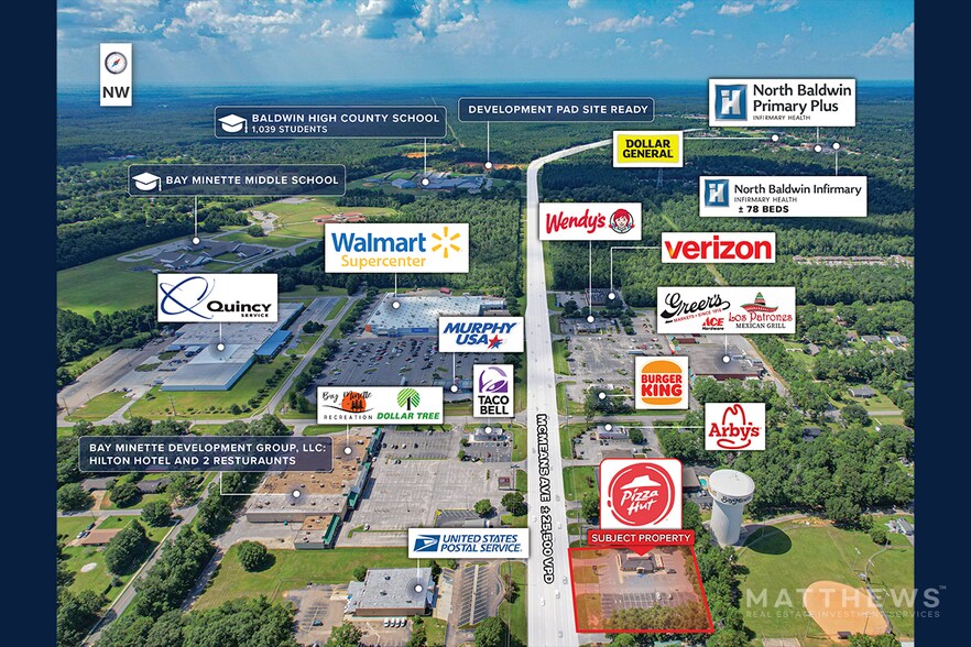 604 Mcmeans Ave, Bay Minette, AL à vendre - Photo du bâtiment - Image 3 de 6