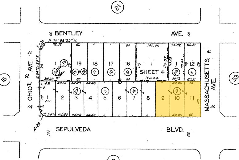 1554 S Sepulveda Blvd, Los Angeles, CA à louer - Plan cadastral - Image 2 de 29
