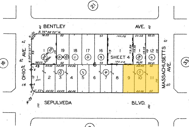 1554 S Sepulveda Blvd, Los Angeles, CA for lease - Plat Map - Image 2 of 29