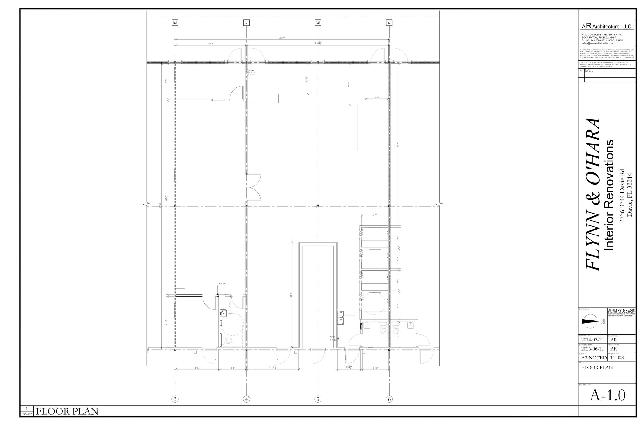 3700-3788 Davie Rd, Davie, FL for lease Site Plan- Image 1 of 6