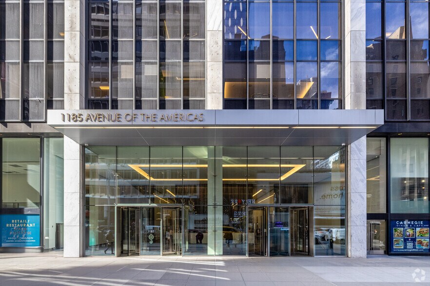 1185 Avenue of the Americas, New York, NY à louer - Photo du bâtiment - Image 3 de 3