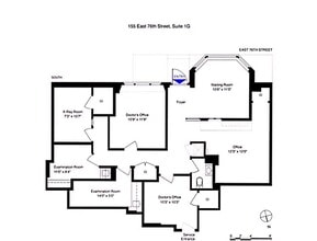 155 E 76th, New York, NY à louer Plan de site- Image 1 de 1