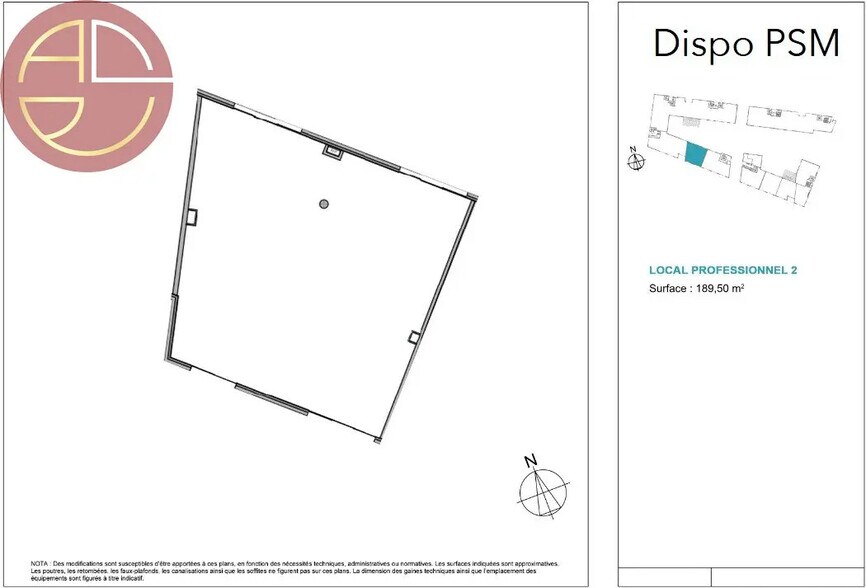 Retail in Toulouse for lease - Floor Plan - Image 2 of 4