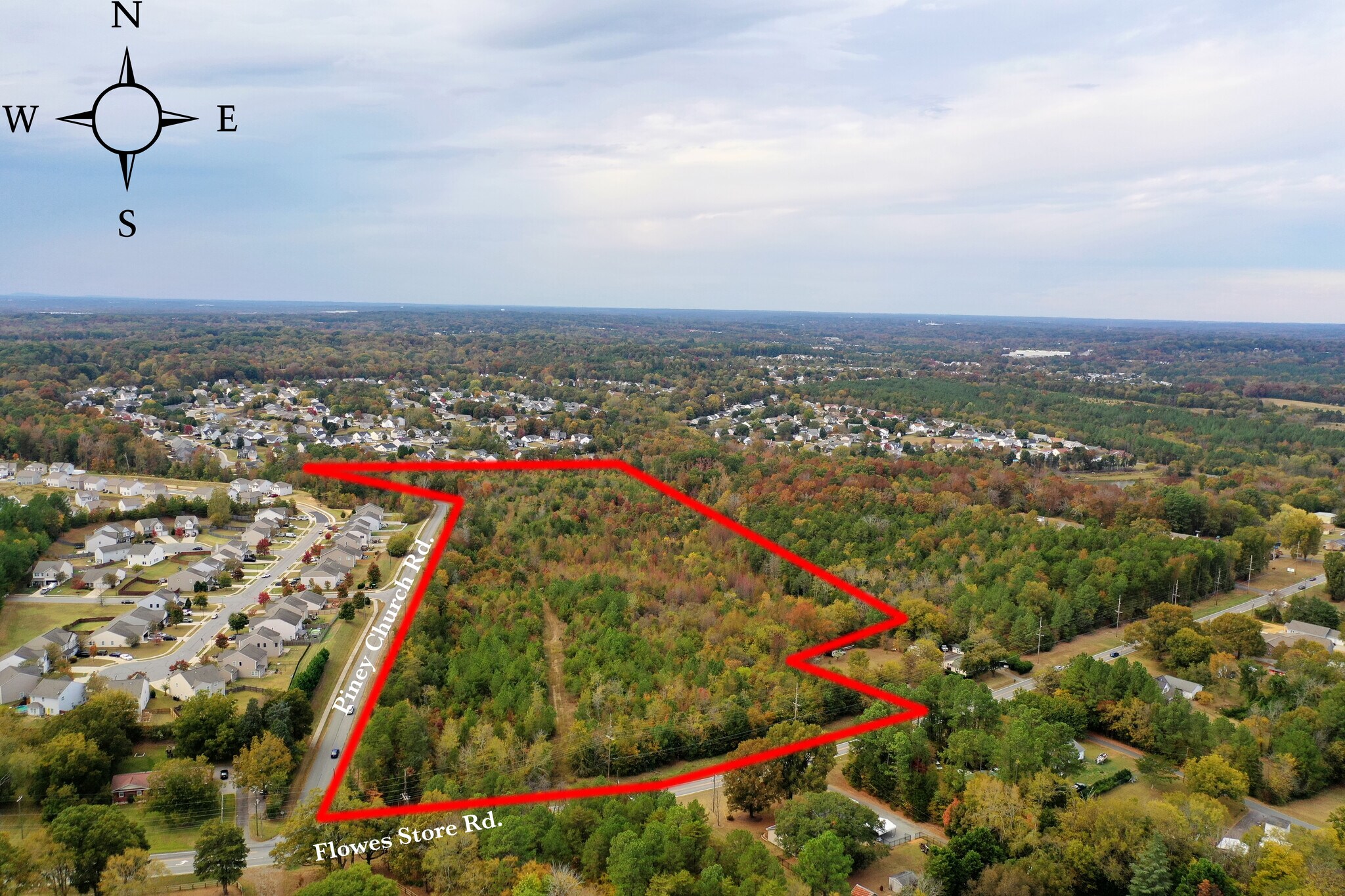 5582 Flowes Store Rd, Concord, NC for sale Aerial- Image 1 of 8
