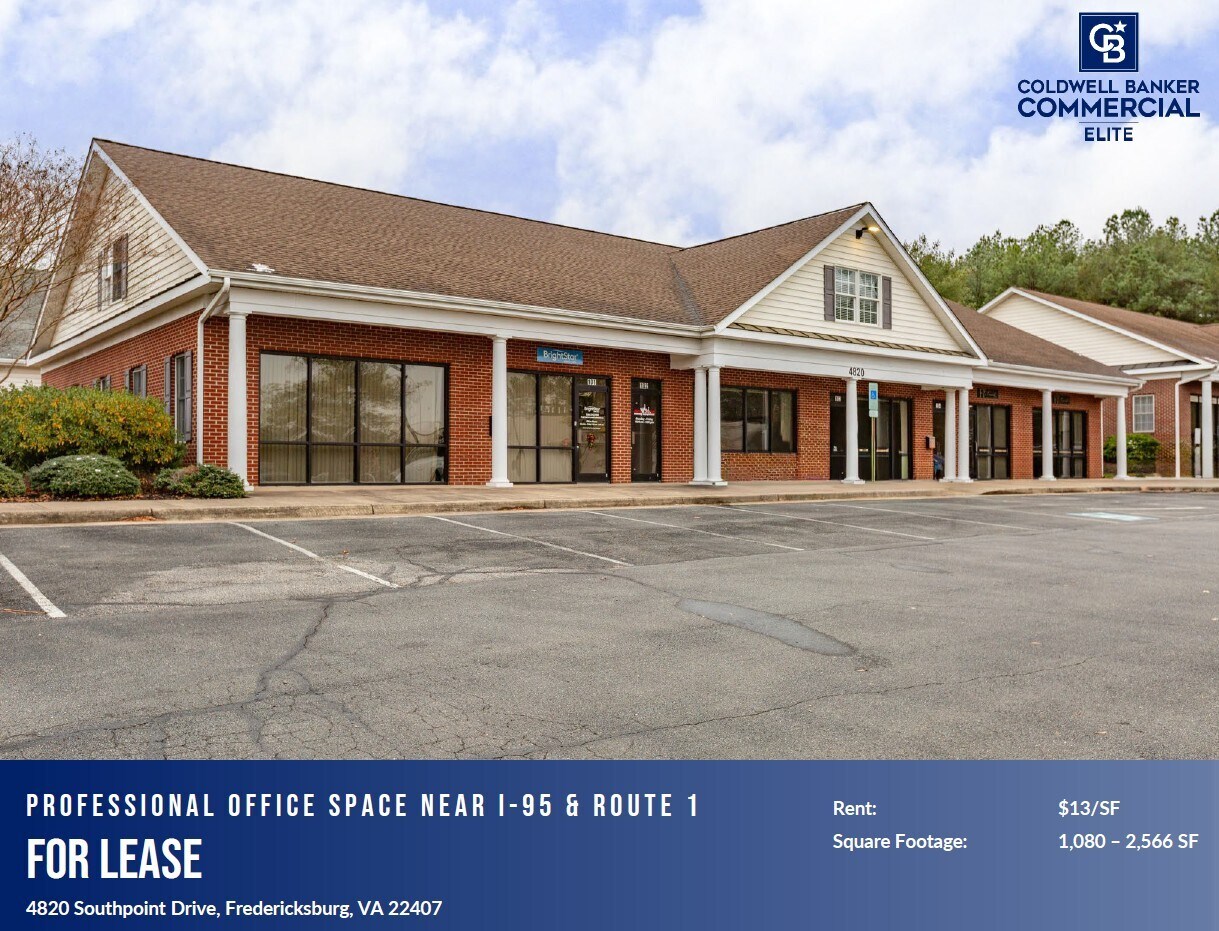 4820 Southpoint Dr, Fredericksburg, VA for lease Primary Photo- Image 1 of 5