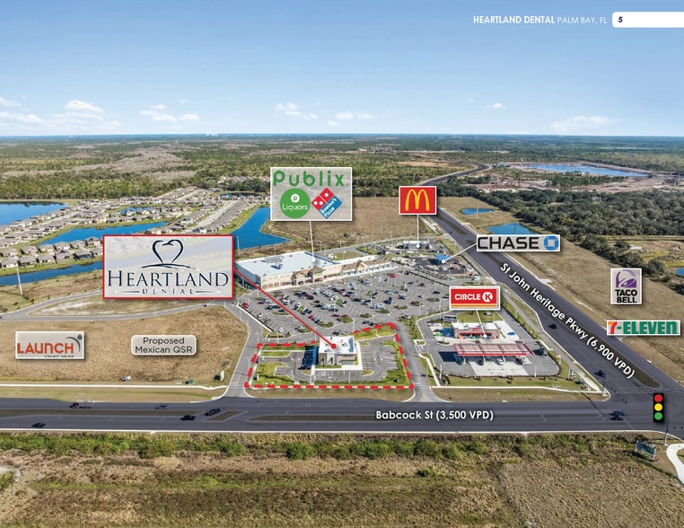 9163 Babcock St SE, Palm Bay, FL à vendre - Photo du bâtiment - Image 3 de 4