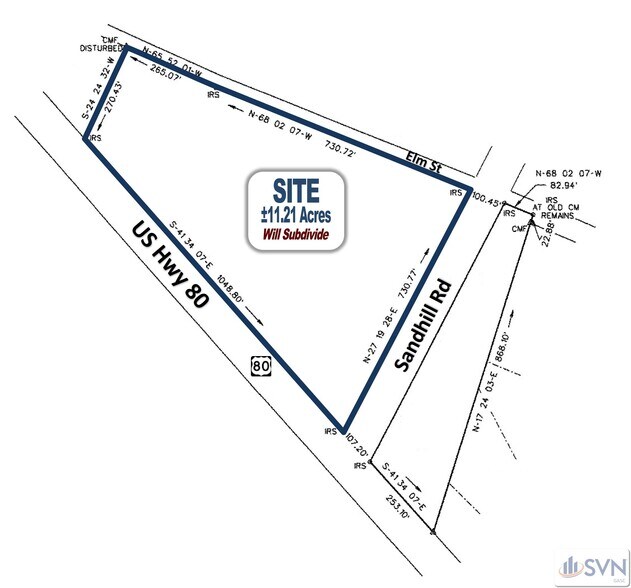 166 US 80, Guyton, GA à vendre - Plan cadastral - Image 3 de 10
