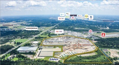 12555 Ronaldson Rd, Baton Rouge, LA - AERIAL  map view - Image1