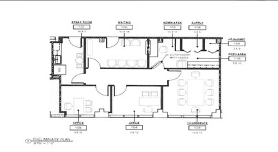 755 Commerce Dr, Decatur, GA à louer Plan d’étage- Image 1 de 1