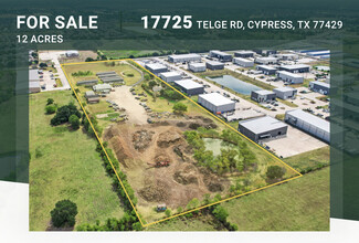 Plus de détails pour 17725 Telge Rd, Cypress, TX - Terrain à vendre