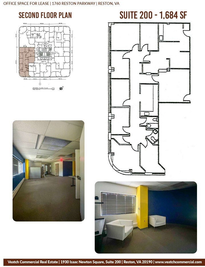 1760 Reston Pky, Reston, VA for lease Floor Plan- Image 1 of 1