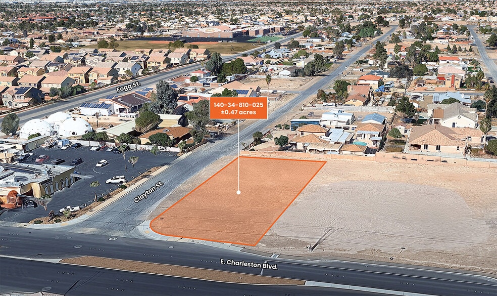 6358 Charleston Blvd, Las Vegas, NV for sale - Aerial - Image 2 of 3