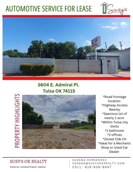 3604 E Admiral Pl, Tulsa, OK for lease - Commercial Listing Video - Image 2 of 7