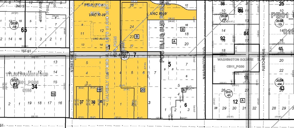 1991 Main St, Sarasota, FL à vendre - Plan cadastral - Image 1 de 1