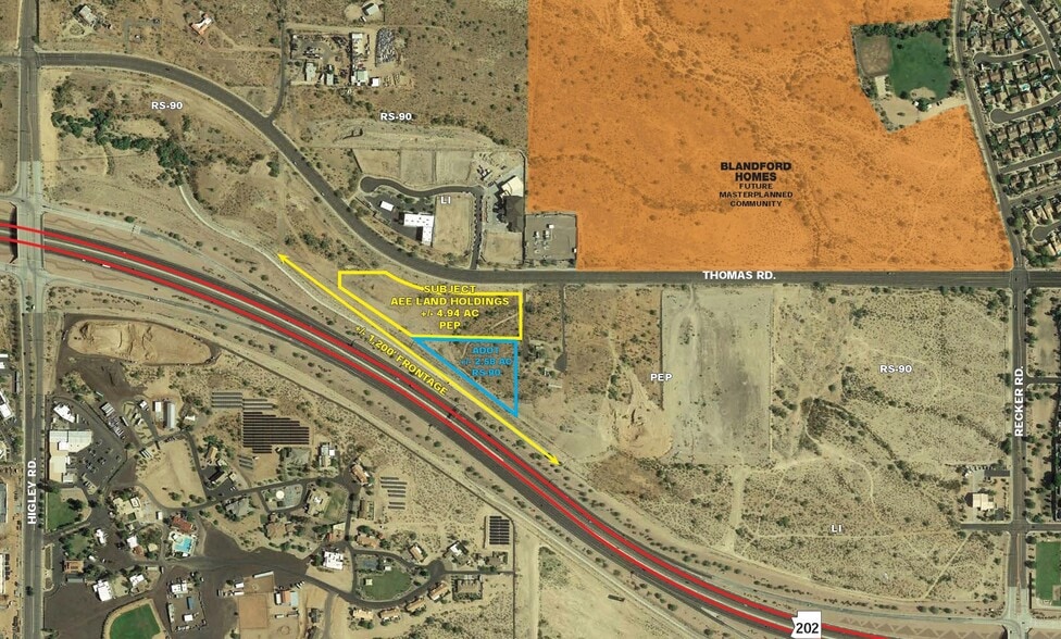 SWC Thomas Rd & 56th St, Mesa, AZ à vendre - Photo du bâtiment - Image 1 de 2