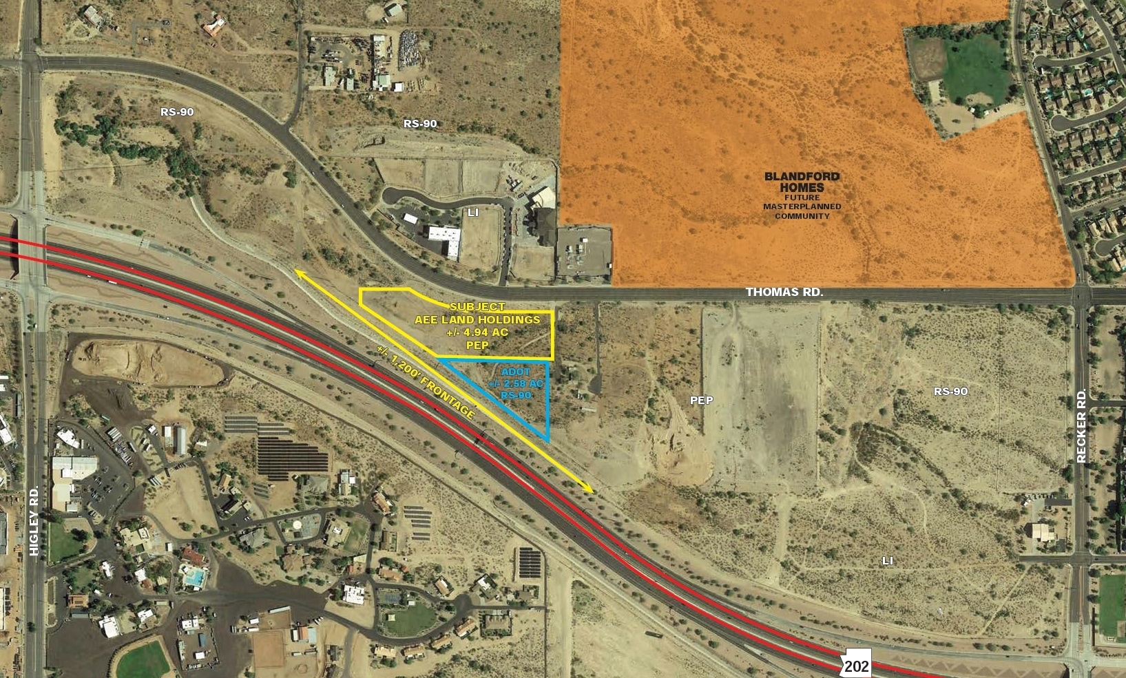 SWC Thomas Rd & 56th St, Mesa, AZ à vendre Photo du bâtiment- Image 1 de 3