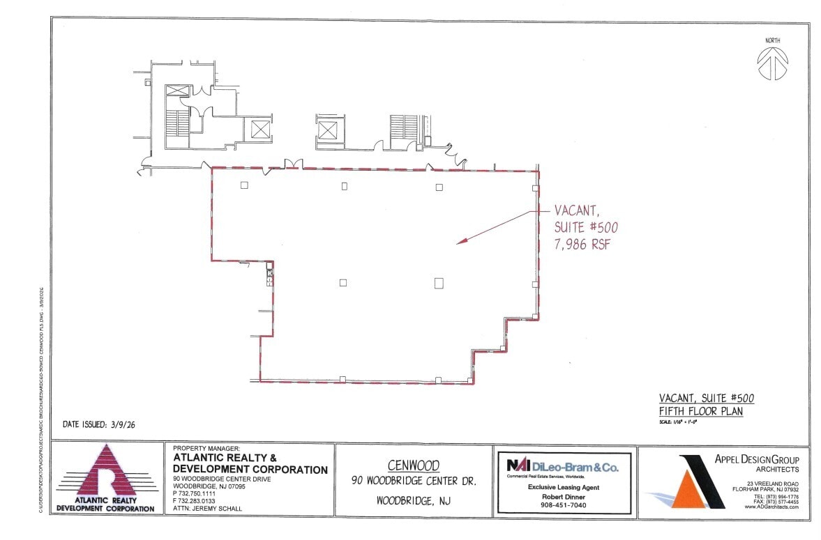 90 Woodbridge Center Dr, Woodbridge, NJ for lease Floor Plan- Image 1 of 1