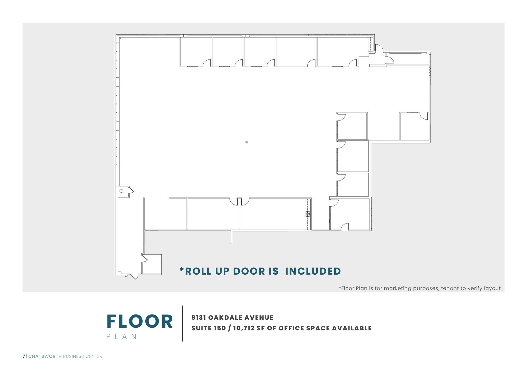 9201 Oakdale Ave, Chatsworth, CA à louer Plan de site- Image 1 de 1