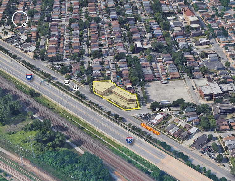 10210-10226 S Indianapolis Ave, Chicago, IL for sale - Aerial - Image 3 of 3