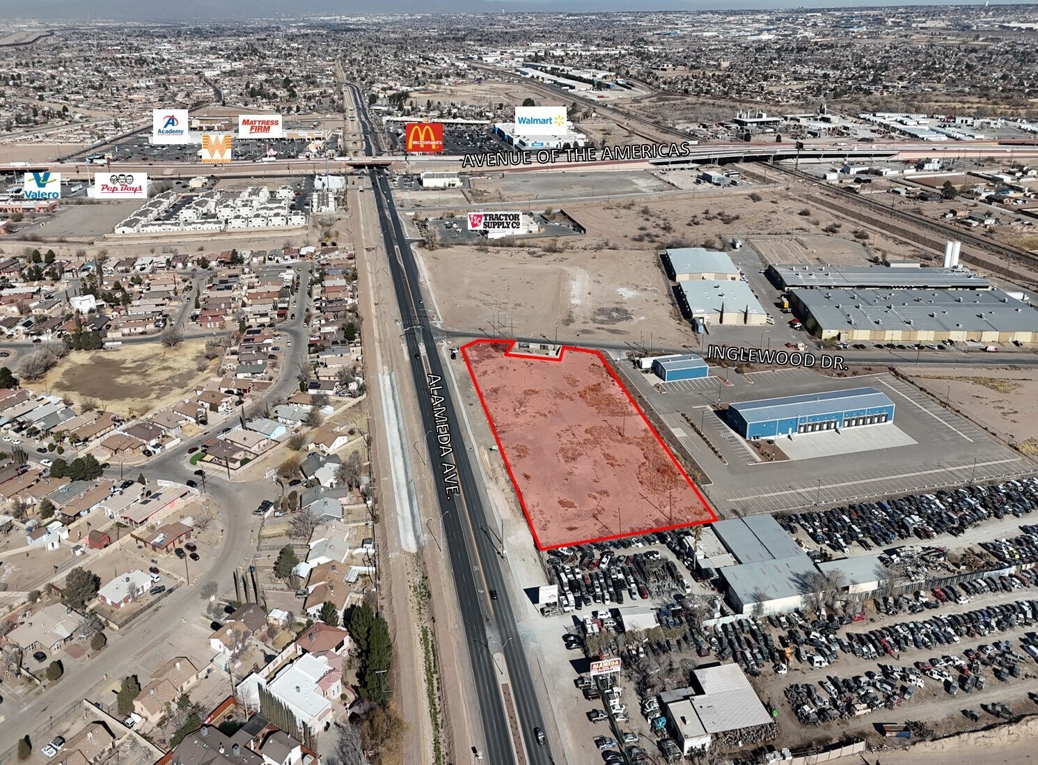 9663 Alameda Ave, El Paso, TX à vendre Photo du bâtiment- Image 1 de 4