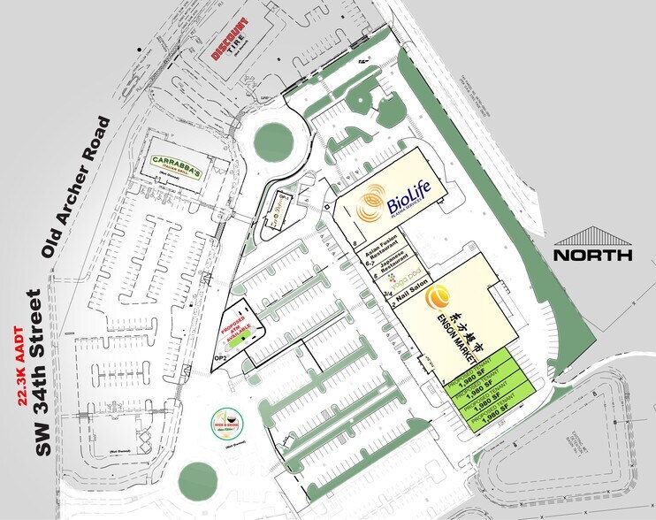 3405 SW 34th St, Gainesville, FL à louer - Photo du bâtiment - Image 2 de 5