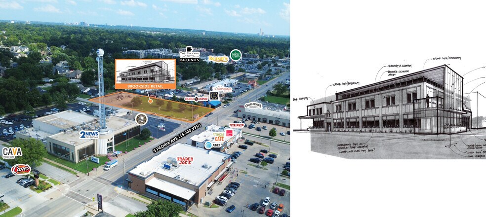 3737 S Peoria Ave, Tulsa, OK for lease - Building Photo - Image 3 of 4