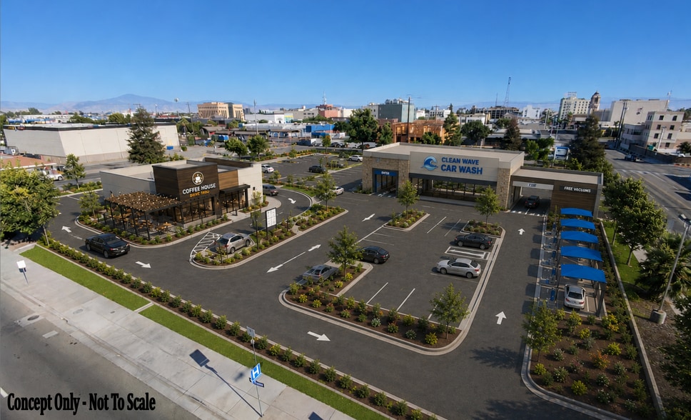 1701 23rd St, Bakersfield, CA for sale - Aerial - Image 3 of 6