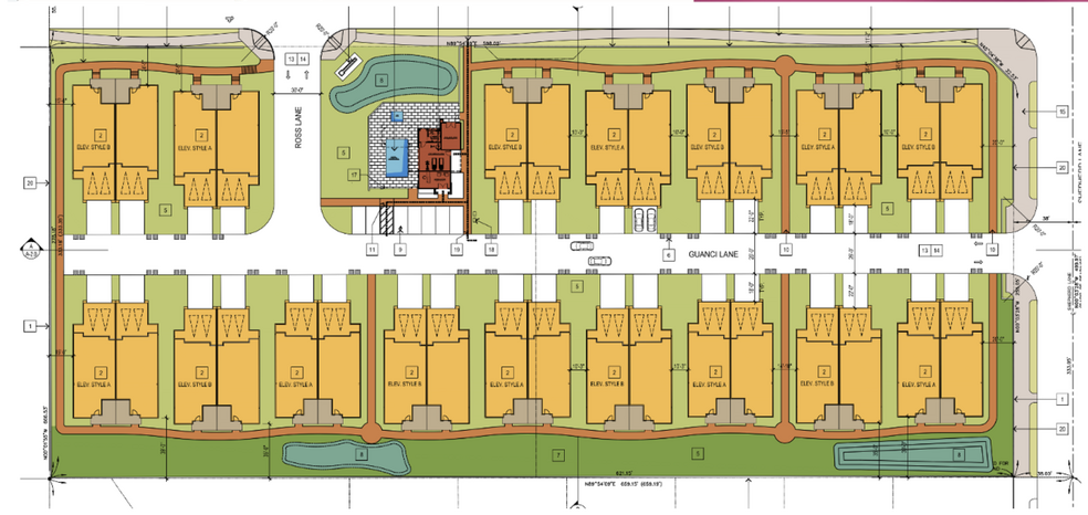 Gerald Ford Drive & Sheperd Lane, Palm Desert, CA à vendre - Plan de site - Image 2 de 4