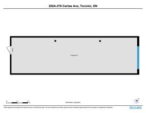 276 Carlaw Av, Toronto, ON for lease Site Plan- Image 1 of 7