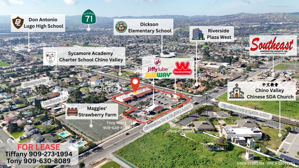 4117-4141 Riverside Dr, Chino, CA for lease - Building Photo - Image 3 of 20