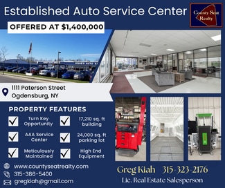 More details for 1111 Patterson St, Ogdensburg, NY - Retail for Sale