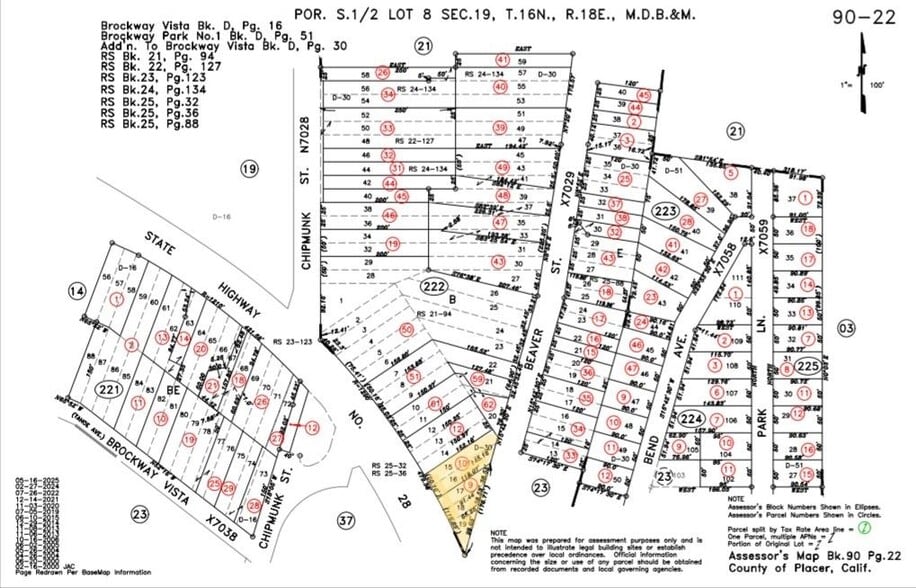 8945 North Lake Boulevard Blvd, Kings Beach, CA for sale - Plat Map - Image 2 of 6