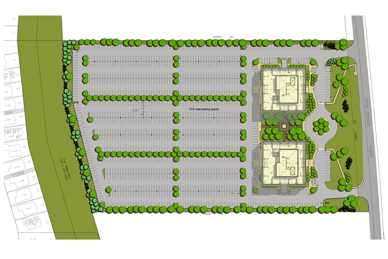 1405 N Service Rd W, Oakville, ON for lease - Site Plan - Image 3 of 3