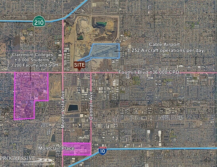 NEC Foothill Blvd & Dewey Way, Upland, CA à louer - Photo du bâtiment - Image 1 de 3